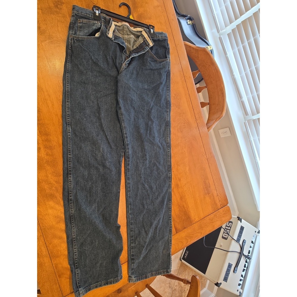 Cabela's Indigo Blues Jeans 36x36 Straight Leg Western Workwear